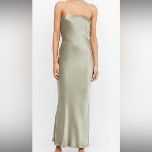 Bec + bridge moon dance dress sage